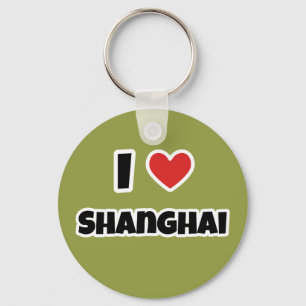 I love Shanghai Key Ring