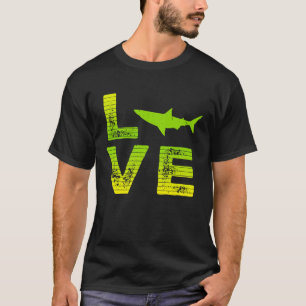 I Love Sharks Wild Shark Loving Boys & Girls T-Shirt