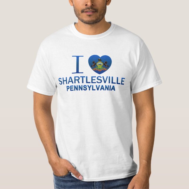 I Love Shartlesville, PA T-Shirt (Front)