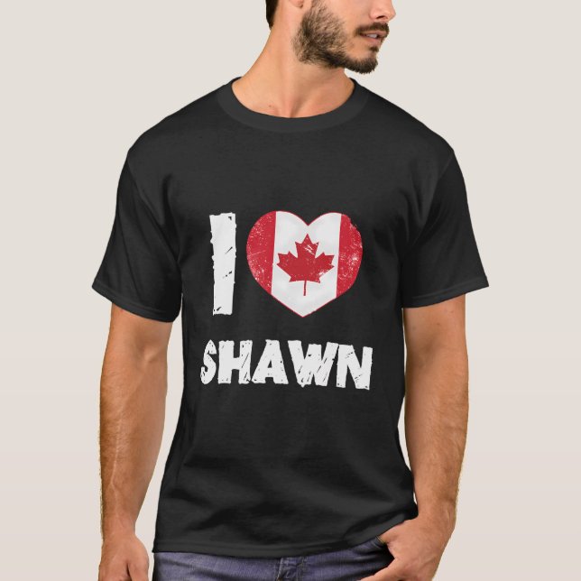 I Love Shawn T-Shirt (Front)