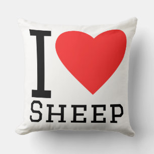 I love sheep cushion