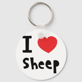 I love sheep key ring