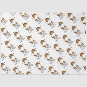 I Love Shelties (sable 2) Shetland Sheepdogs Cute Tissue Paper