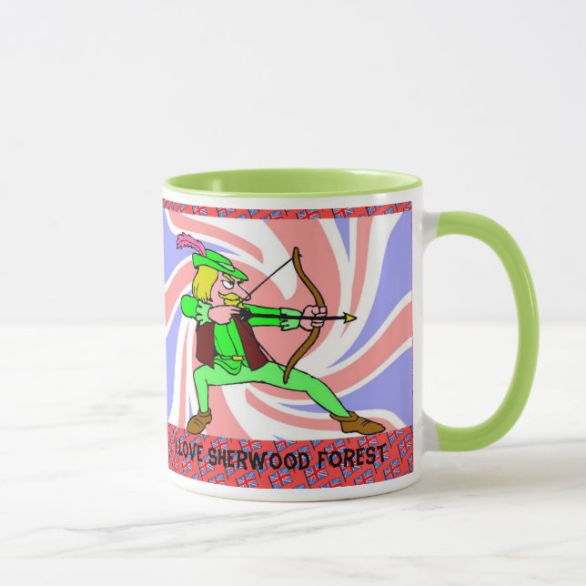 I love Sherwood Forest Mug (Right)