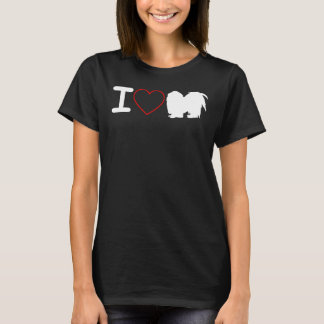 I Love Shih Tzu Dog I Love Heart T-Shirt
