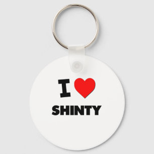 I Love Shinty Key Ring