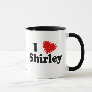 I Love Shirley Mug