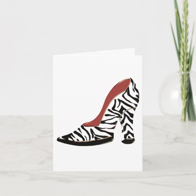 I love Shoes! ~ Greeting / Note Card (Front)