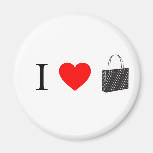 I Love Shopping Magnet