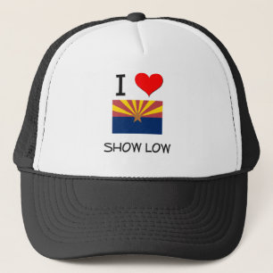 I Love SHOW LOW Arizona Trucker Hat