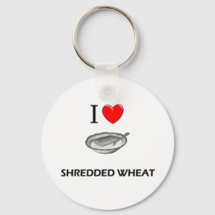 I Love Shredded Wheat Key Ring