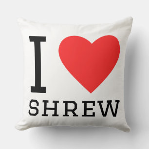 I love shrew cushion