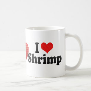I Love Shrimp Coffee Mug