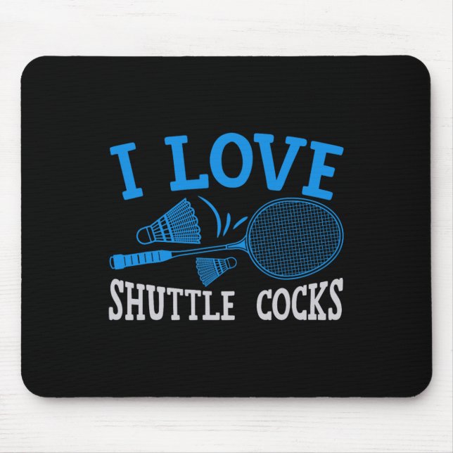 I Love Shuttle S 3  Mouse Pad (Front)