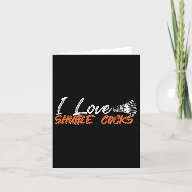 I Love Shuttle S 5  Card (Front)