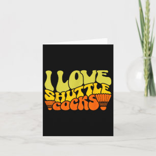 I Love Shuttle S Card