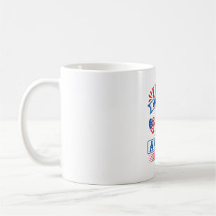 I love Siberian Huskies and the USA Coffee Mug