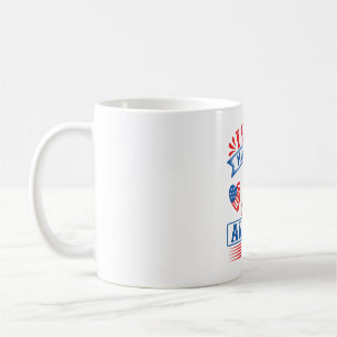 I love Siberian Huskies and the USA Coffee Mug