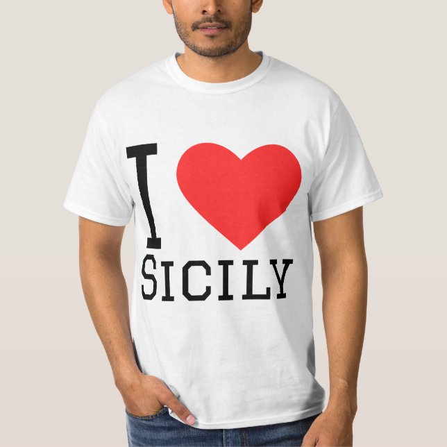 I love sicily T-Shirt (Front)