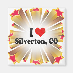 I Love Silverton, CO Magnet