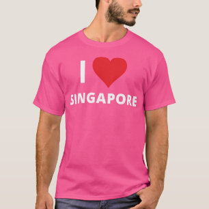 I Love Singapore (Dark) T-Shirt