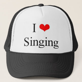I Love Singing Trucker Hat