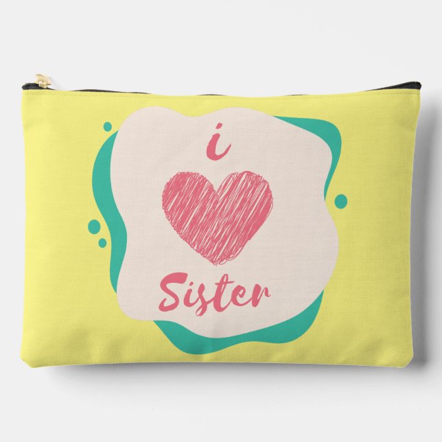 i love sister accessory pouch (Front)
