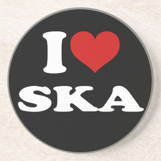 I Love Ska Coaster