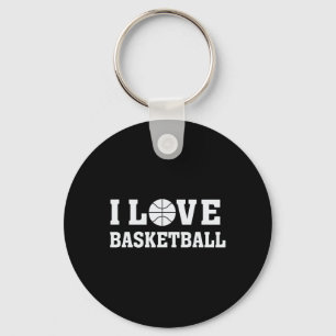 I Love Sketll - Sports Athlete Player Quote Saying Key Ring