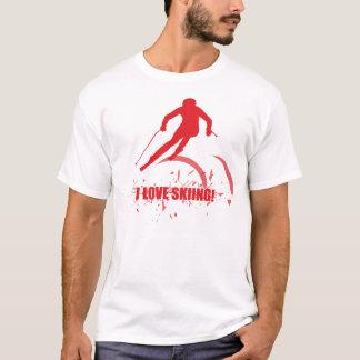 I Love Skiing! T-Shirt