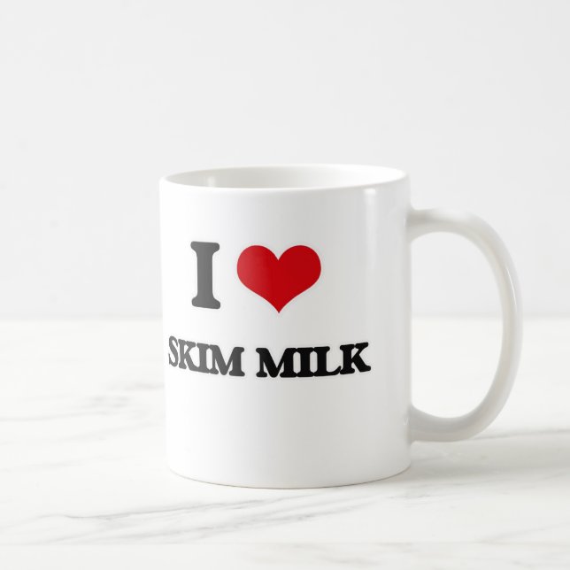 I love Skim Milk Coffee Mug (Right)
