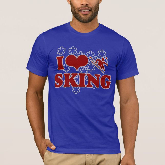 I LOVE SKING TOP (Front)