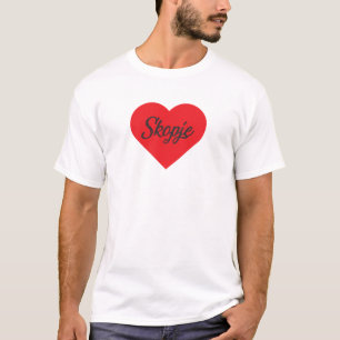 I Love Skopje - North Macedonia T-Shirt