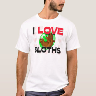 I Love Sloths T-Shirt