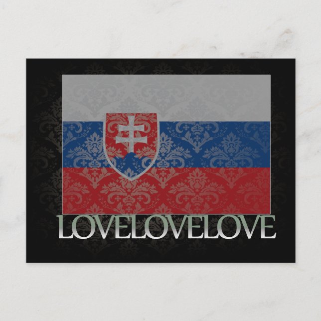 I love Slovakia Cool Postcard (Front)