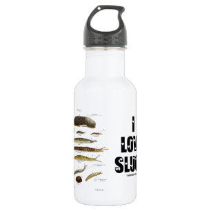 I Love Slugs (Naturalist / Nature) 532 Ml Water Bottle