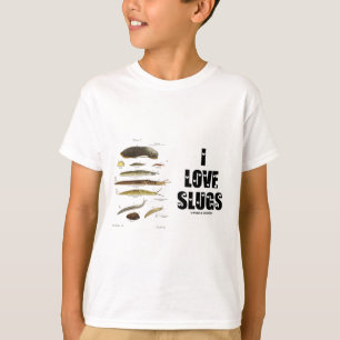 I Love Slugs (Naturalist / Nature) T-Shirt