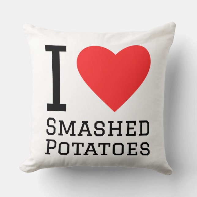 I love smashed potatoes cushion (Front)