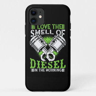 I Love Smell Of Diesel In Morning Gift For Trucker Case-Mate iPhone Case