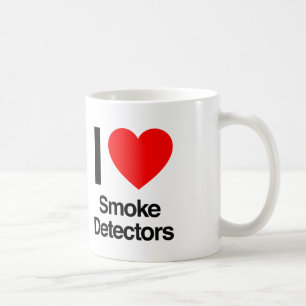 i love smoke detectors coffee mug