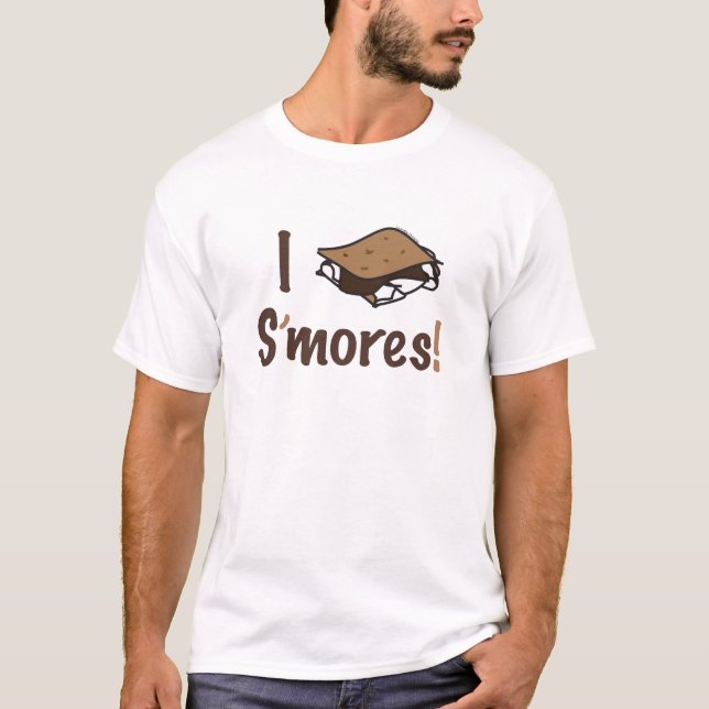 I Love S'mores T Shirt (Front)