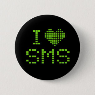 I LOVE SMS - button