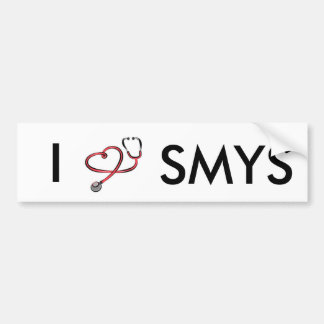 I Love SMYS Bumper Sticker.  Lori Chenard Insisted Sticker