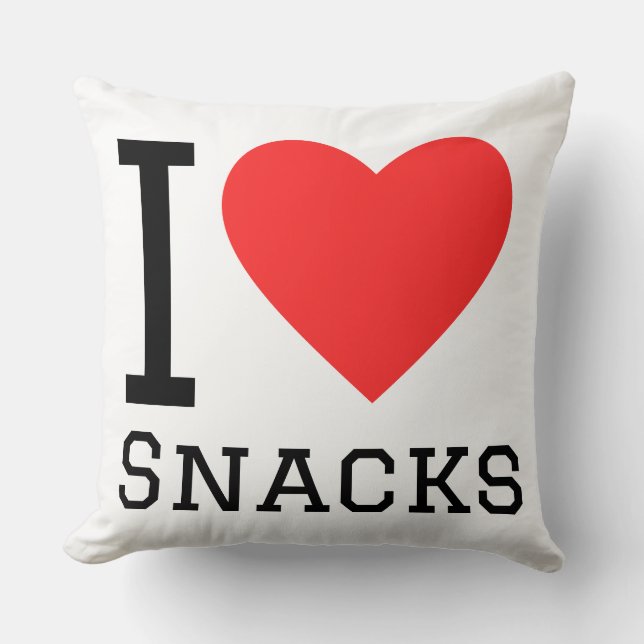 I love snacks cushion (Front)