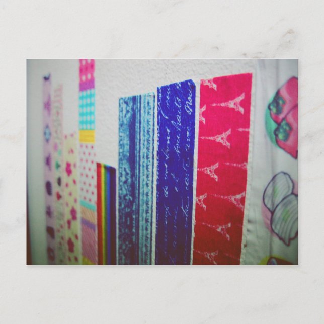 I Love Snailmail - Deco Tape Postcard (Front)