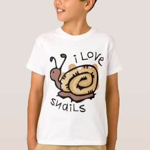 I Love Snails T-Shirt