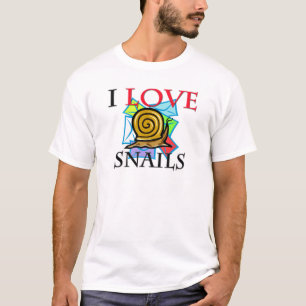I Love Snails T-Shirt