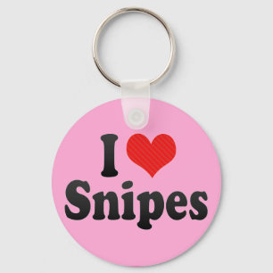I Love Snipes Key Ring