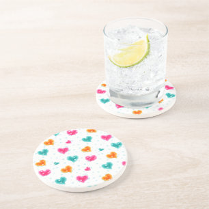 I love snow Christmas Coaster