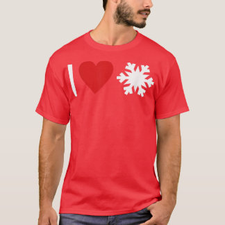 I love Snow T-Shirt